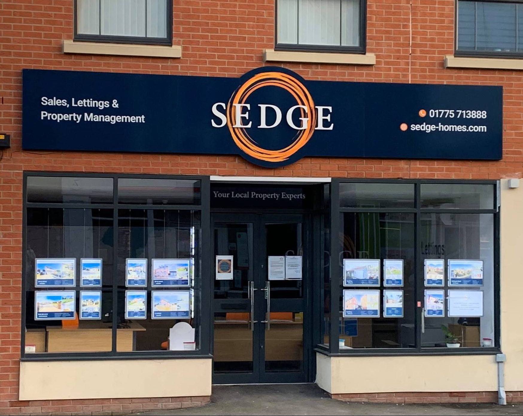 Spalding Sales & Letting Agency CALL SEDGE 01775 713888